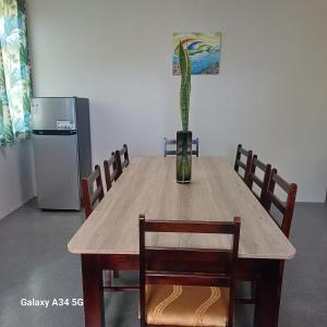 Η κουζίνα ή μικρή κουζίνα στο Hébergement Mont Adonis