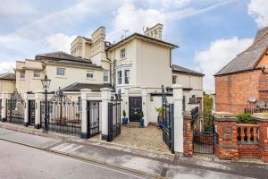 Bygningen som lejligheden ligger i