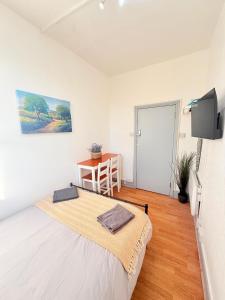 TV a/nebo společenská místnost v ubytování South London Guest Rooms