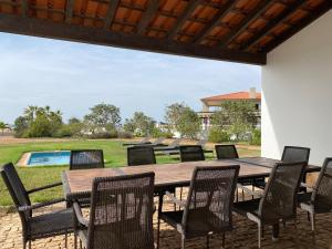 Swimmingpoolen hos eller tæt på Casa de Cabo Verde