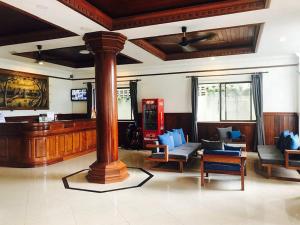 Μια τηλεόραση ή/και κέντρο ψυχαγωγίας στο Champey tree