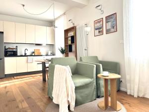 Køkken eller tekøkken på Piazza Savoia Apartment