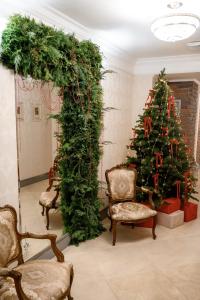 Χώρος καθιστικού στο Nota Bene Hotel & Restaurant