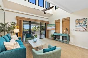 Posezení v ubytování Kapalua Golf Villas 17T8 · KGV 17T8 Remodeled 1BD Kapalua Villa