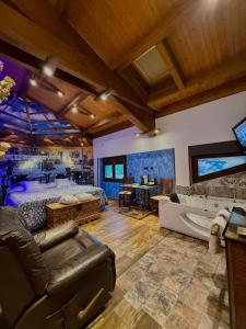 Χώρος καθιστικού στο Hotel SPA El Lagar de Isilla
