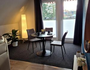 Posezení v ubytování Ferienwohnung Neckel Hohnstorf