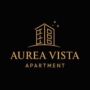 ein Logo für ein Apartment in America Vista in der Unterkunft Aurea Vista in Kupres