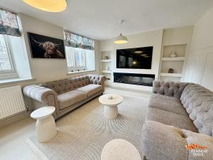 TV a/nebo společenská místnost v ubytování Headmasters House + 5 fotografií