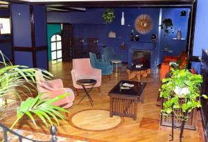 Posezení v ubytování Hazz Palace Hotel