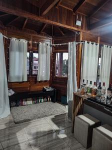 Et opholdsområde på Casa com Piscina em Balneário Piçarras