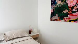 Ένα ή περισσότερα κρεβάτια σε δωμάτιο στο Temporario Sur, hasta 4 personas con 3 camas, General Roca