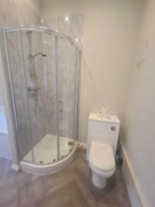 Koupelna v ubytování West Park Stays