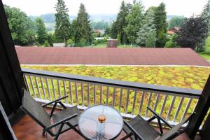 Un balcón o terraza en Hotel & Residence Hochriegel