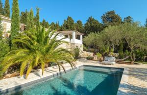 Swimmingpoolen hos eller tæt på Villa Pelagia + 21 billeder