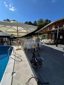 Bazén v ubytování Villa Tea - Slatina nebo v jeho okolí