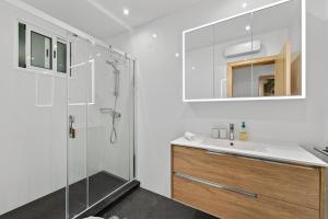 Koupelna v ubytování Florence Vila + 63 fotografií