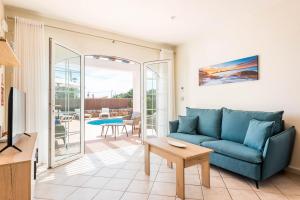 Et opholdsområde på Villa Sara