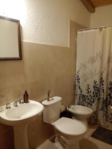 Koupelna v ubytování La Margarita + 28 fotografií