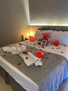 Postel nebo postele na pokoji v ubytování Flat Samba