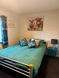 Postel nebo postele na pokoji v ubytování Willow Cottage Sleeps 6 disabled access