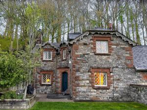 Bygningen som feriehuset ligger i