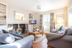 Et opholdsområde på Bluebell Cottage at Underley Estate