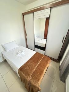 Postel nebo postele na pokoji v ubytování Melhores Flats - Coração de Tambaú, 500m do mar + 31 fotografií