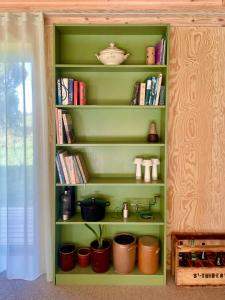 Biblioteket i feriehuset