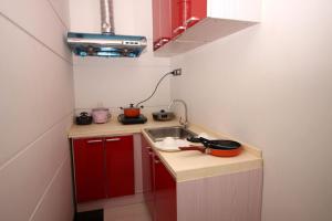 Dapur atau dapur kecil di Myanmar Life Hotel