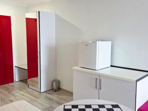 Køkken eller tekøkken på Apartamenty w Centrum