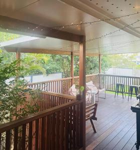 Μπαλκόνι ή βεράντα στο Cosy Kingscliff Family Home Walk To Beach