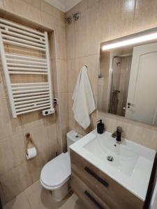 Et badeværelse på Apartamento céntrico en Vigo