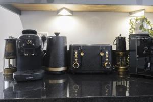 Tetera y cafetera en Beautiful 3-Bed Home with Hot Tub in Ross-on-Wye 24 fotos más