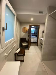 Koupelna v ubytování B&B Premium