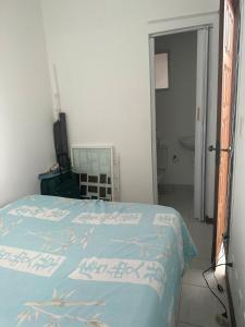 En eller flere senge i et værelse på Casa Azul