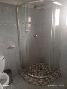 Koupelna v ubytování Lushaba's modern bliss