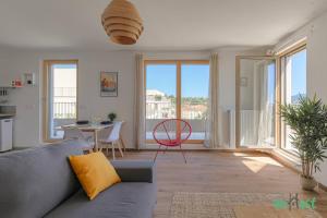 Χώρος καθιστικού στο Verdun- Lyon - LB - Confort et tranquillité à Dardilly