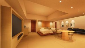 Posezení v ubytování 嬉野温泉 枯淡嬉野