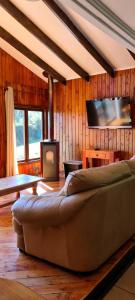 Μια τηλεόραση ή/και κέντρο ψυχαγωγίας στο Cabanas Mapulauquen