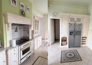 Η κουζίνα ή μικρή κουζίνα στο Luxury Villa