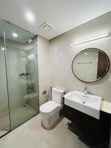 Phòng tắm tại Sora House 10 - Vinhomes Ocean Park