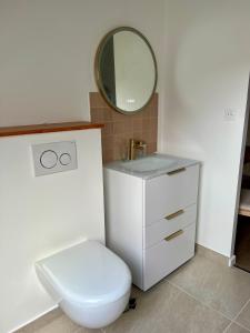 Ένα μπάνιο στο Les Chantereines