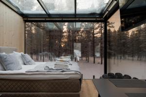 Aurora Igloo Village Ylläs Luna Suite talvel