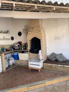 Posezení v ubytování Guest House C da Montanha