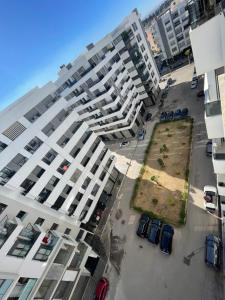 Το κτήριο όπου στεγάζεται  το διαμέρισμα