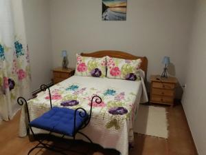 Postel nebo postele na pokoji v ubytování Casa Rural Los Acebos II + 3 fotografie