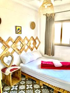 Una cama o camas en una habitación de Boilers Surf House