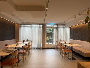 Χώρος καθιστικού στο Hotel Lotus