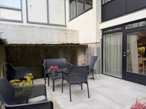 Χώρος καθιστικού στο Hotel Lotus