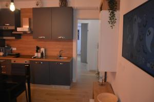 una cocina con fregadero y encimera en Ca' Serenella, en Venecia 11 fotos más